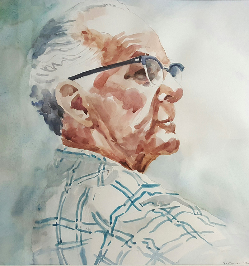 Portrait of my dad A.B.Platt